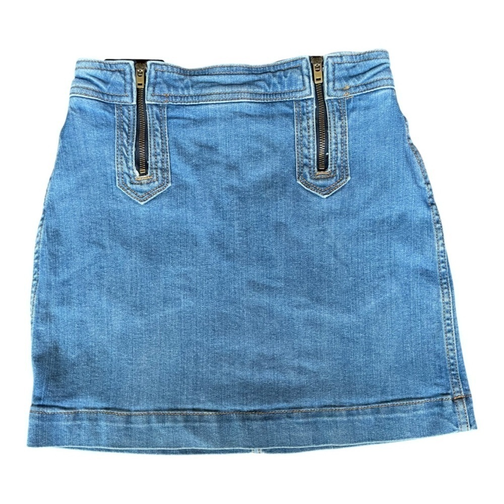 Anthropologie Pilcro and Letterpress Denim Skirt Size 0